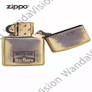 M 레드라벨 빈티지 아머 에디션 ZIPPO 라이터