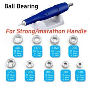 5pcs 네일 드릴 마이크로 모터 베어링 MR148zz MR126zz 623 693zz  210 105L 마라톤 H37L1 핸들