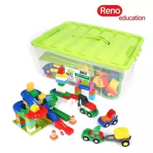 아기 구슬놀이 미끄럼틀 마블런 레일 조립블록 유아교구 교육용 유치원 아동발달센터