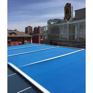 칼라 강판롤 공사 스티커 컬러 울타리 다용도 철판