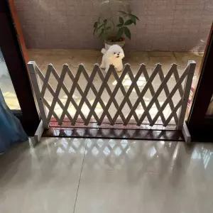 좌우확장 파티션 나무 칸막이 대나무 펜스 울타리 애견 주방 욕실 서랍장