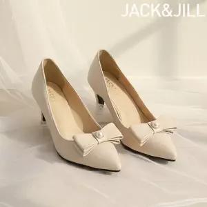 [잭앤질] 진주 더블리본 스틸레토 힐(JA6201)