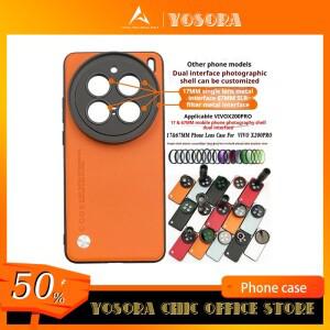 Vivo X200 Ultra Pro 17mm 나사산 휴대폰 핸드폰 케이스 매크로 인터페이스 렌즈 필터 어댑터 망원 CPL Vu