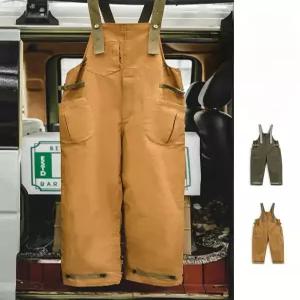 루즈핏 남성용 오버롤 멜빵바지 캐주얼 스트레이트 팬츠 봄철 아메리칸 스타일