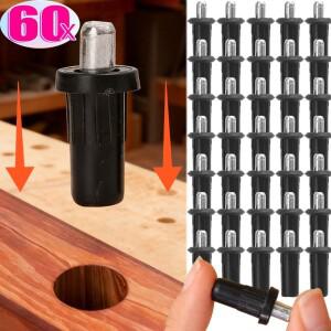 캐비닛 문 수리 핀 키트 가구 지지 로드 리트랙터블 스프링 셔터 루버