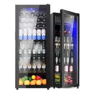 음료수냉장고 술장고 카페 원룸 냉동+led 음료 와인바 조명 냉동 보관 주류 소형 진열장