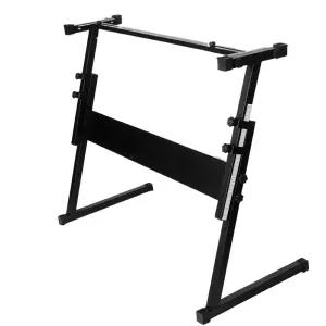 휴대용 건반스탠드 이동식 피아노 폴딩 전자키보드 거치대 자형 높이조절