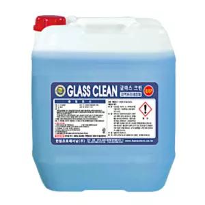 쇼윈도 유막제거 대용량 말통 강력 유리세정제 손자국 거울닦이 매장청소 전시부스 투명하게