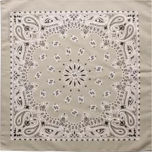 곤충 보호 모기 파리 진드기 등 퍼메트린 처리 기피제 바디포지 반다나 헤드밴드 스카프 페이즐리(베이지)