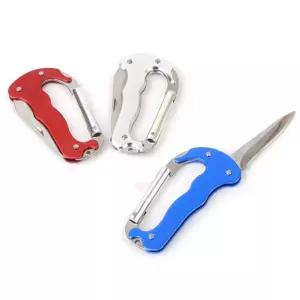 제시디자인 비너 겸용 칼 캠핑용나이프