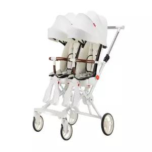 트윈 유모차 더블 풀세트 접이식 시트 경량 카트 트라이크