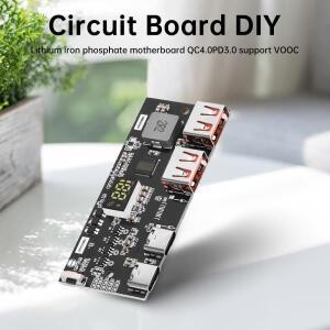 보조배터리 모듈 고속 충전 DIY 회로 기판, 3.2V LFP 지지대, QC4.0 PD3.0, VOOC 프로토콜 지원, 22.5W