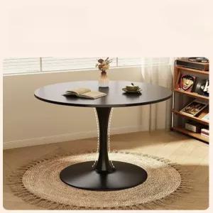 테이블 원형식탁 2인용 빈티지 세트 테라스 식당테이블 카페