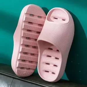 여성용 실내화 EVA 핑크 슬리퍼 욕실용