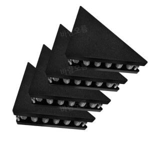 우퍼 방진 우퍼방진패드 4개 스프링 감소 패드 음향 1세트 충격 서브 2개