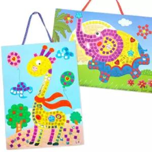 코끼리랑 기린 모자이크아트(4인용) des2+9xBv