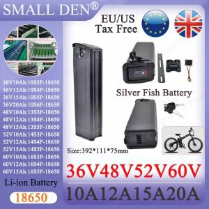 36V 48V 52V 60V 실버피쉬 18650 배터리팩 10Ah 20A 10S-16S 3P-6P 250W-1800W 접이식 전동 이륜차/핸드헬