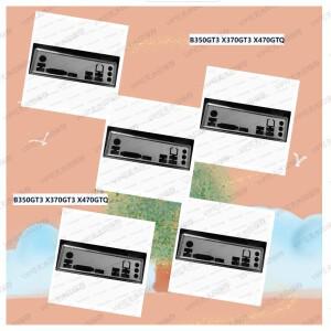 IO 쉴드 백 플레이트 BIOSTAR B350GT3 X370GT3 X470GTQ용 스테인레스 스틸 블렌드 브래킷