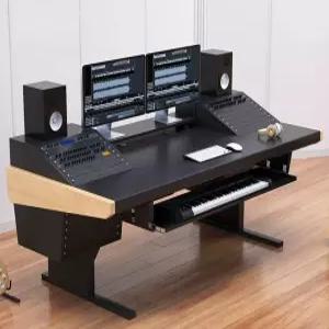 녹음실 장비 선반 전자피아노 거치대 키보드 믹서기 넓은