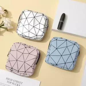 휴대용 화장 품 미니 파우치 생리대 보관 방수 가방