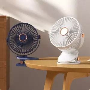 소형선풍기 회전 캠핑 긴베터리수명 각도조절 낚시 휴대용 USB충전