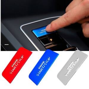 폭스바겐 VW 골프 8 MK8 AT 2020 알루미늄 합금 자동차 엔진 시동 정지 단추 스위치 커버  스티커 액세서리