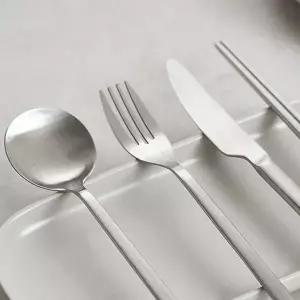 [NS홈쇼핑]커트러리 무광 4종 파스타 샐러드 스푼 포크 나이프[35747801]