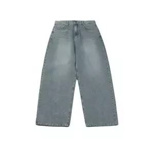 [NS홈쇼핑][모로엠] 남성 봄 캐주얼 커브드핏 와이드 데님팬츠 NBJ-JEA-3142..