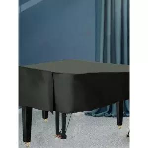 그랜드 피아노 방수 덮개 가리개 심플 방습 보관 학원 프리미엄 블랙 150-160cm