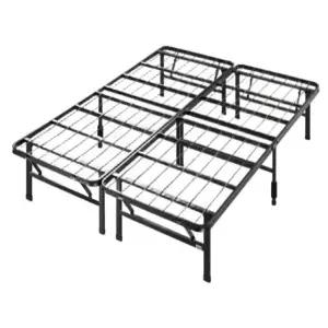 철제 퀸 블랙 매트리스깔판 무헤드형 침대 프레임 표준 900mm x 2000mm