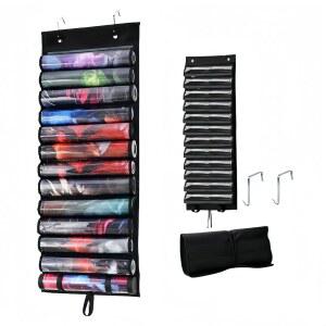 플로리플 플레이매트 홀더 - TCG/RPG 매트용 스토리지 수집형 후크가 매트 있는 컴팩트 정리함, 및 휴대용 게임 MTG용 솔루션 2개의