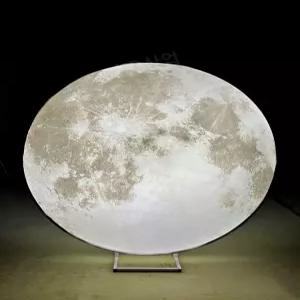 결혼식 달 무드등 사진 스튜디오 장식 배경 보름달 장식품