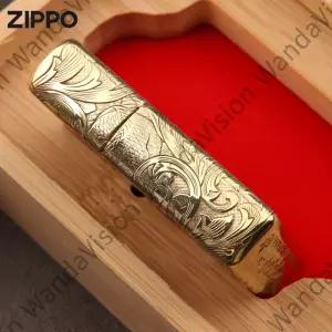 전동 아머 딥조각 당초용 에디션 ZIPPO 라이터