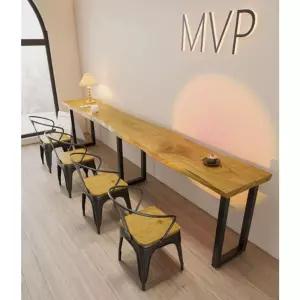 고급 원목 창가 탁자 틈새 바테이블 폭좁은 창가테이블