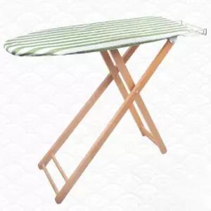 단단한 나무 접이식 수직 다리미 다리미판 테이블 랙 가정용