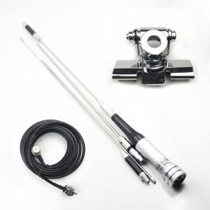 자동차 라디오용 다이아몬드 안테나, SG7900 + 마운트, 5 미터 케이블, U/V 듀얼 밴드 모바일 144 Mhz, 430