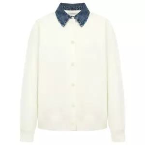 [케네스레이디](신세계 사우스시티)[BYLYNN] [케네스레이디]데님 카라 가디건 EVKCDQB990