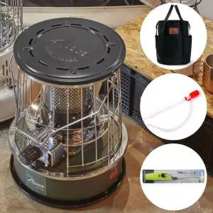 캠프그린에디션 TS-77A 콤팩트 가방포함 야외용 캠핑 등유 히터 심지 석유