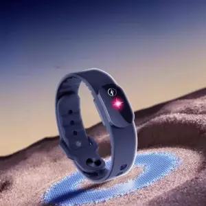 프리미엄 정전기 방지 팔찌 실리콘 운동용 일상용 제전 다이아몬드블랙