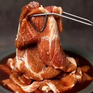 서서갈비 칼집 미국산 양념돼지구이 1kgx3개 [FD]