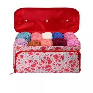 뜨개실 수납 가방 다용도 정리 방수 대용량 털실 보관함