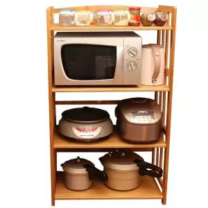 전자레인지 정리대 3단 가로50cm 철제 수납장 조리대 바퀴