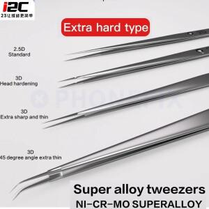 i2C 3D 질 합금 핀셋 SMT BGA IC 태블릿 휴대폰용 고 0.01mm 플라잉 라인 수리 집게 클램핑 도구