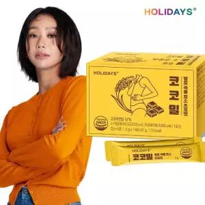 홀리데이즈 코코밀 발효 곡물 효소 초코맛 14포 1박스 (총 2주분)
