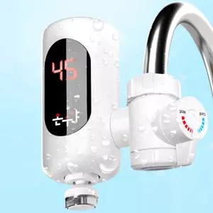 한빛 온수야 세로형 전기온수기 HV-888 자가설치 가정용 사무실 업소용 세면대 화장실 순간 온수기