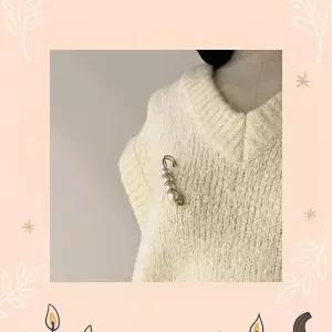 여성용 정장 의류 패션 장식품 가방 브로치 뱃지 진주 코사지