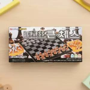 자석 큰 체스 접이식 체스게임 서양장기 놀이판 2인 클래식 보드게임 휴대용 접이식 장난감