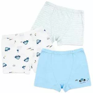 [보리보리/바풀 주니어]바풀 MK SS68-05 아동드로즈 3매입 남아 순면 드로즈 유