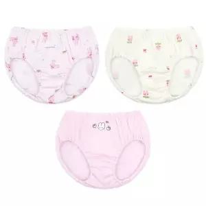 [보리보리/바풀 주니어]바풀 MK SS68-09 아동팬티 3매입 여아 순면 속옷 유아 아동 주니어 삼각 팬티