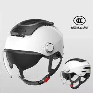 오토바이 여름 헬멧 가벼운 시원한 썬바이저 클래식 반모 경량 하프